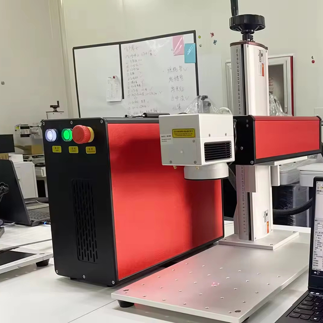 1064nm Laser Marking Machine Raycus 20W 30W Foldable Fiber Machine