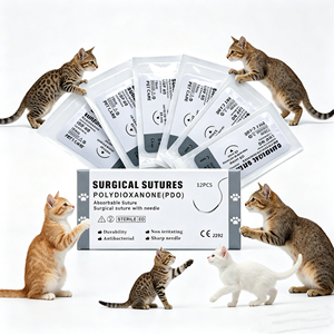 <span class=keywords><strong>Precio</strong></span> de fabricante: Suturas quirúrgicas absorbibles <span class=keywords><strong>PDS</strong></span> con aguja para uso veterinario, nailon y catgut crómico. - Product Image 2