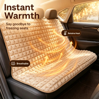 Coussin de voiture pour animaux de compagnie de haute qualité, respirant, texturé 3D, chaud et isolant, plusieurs couleurs disponibles pour les animaux de compagnie de petite et moyenne taille, pour les voyages en voiture