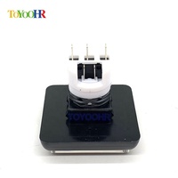 Boutons poussoirs lumineux carrés de 49*49mm, prix d'usine, interrupteur à bouton-poussoir momentané pour jeux à monnayeur