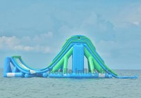 Nouveau parcours d'obstacle aquatique gonflable pour parc de réveil/parc aquatique gonflable/fabricant de jeux aquatiques d'aquapark amusant
