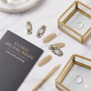 <span class=keywords><strong>Kit</strong></span> Profesional de <span class=keywords><strong>Uñas</strong></span> de Gel sin UV, Empaque de Lujo, Logotipo Personalizado, 11 Tamaños, Larga Duración, Veganas, Libres de HEMA, con Certificación CE - Product Image 2