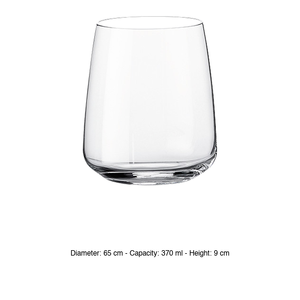 Aurum <b>Water</b> Tumbler 36 cl Bormioli Rocco H 9 cm Ø 6.5 cm - Product Image 3