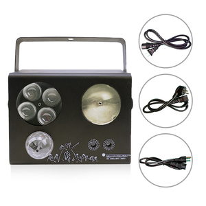 Proyector de haz de control de sonido LED RGBW, láser KTV interior cuatro en uno para bodas y banquetes, luz de escenario de burbujas, pequeña sacudida - Product Image 4