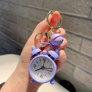 New Mini Alarm Clock Keychain Student Bag Decoration Pendant Ornaments Lovers Small Gifts <b>Key</b> <b>Chain</b> - Product Image 4
