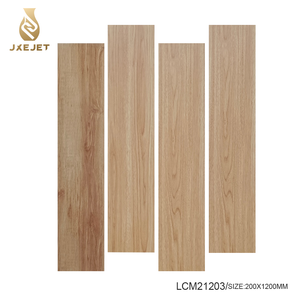 Piastrella in Gres Porcellanato Effetto Legno Rustico Opaco 200 x 1200 mm, Antiscivolo, Grigio Bianco Venato, per Pavimenti di Camere d'Albergo - Product Image 4
