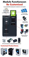 Machine Distributeur Automatique de Billets Usingwin 600 1000 Billets Dépôt et Retrait d'Espèces Mini-Épargne Machine de Paiement Libre-Service Caisse Enregistreuse Intelligente