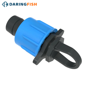 DaringFish Raccord moderne en PP à verrouillage <span class=keywords><strong>pour</strong></span> plantes et jardinage, 16 20, Raccord droit, Coude et Té en PP - Product Image 1