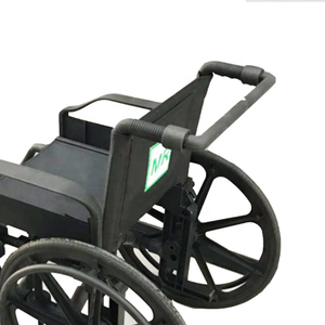 अस्पताल रेडियोलॉजी गैर-धातु प्लास्टिक तह मैनुअल मोबाइल व्हीलचेयर गैर चुंबकीय डॉ सीटी स्कैनर एमआरआई संगत व्हीलचेयर - Product Image 5
