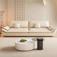 Canapé italien moderne et minimaliste pour voiliers à passagers droits Canapé-lit de luxe en velours pour le salon Meubles de salon