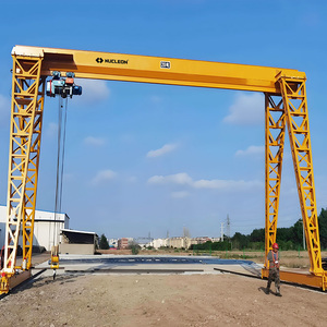 Số lượng lớn giảm giá có sẵn MH Giàn khung đường sắt gắn 5 tấn 10 tấn 15ton 16ton 32ton chùm đơn giàn cần cẩu với Palăng điện - Product Image 1