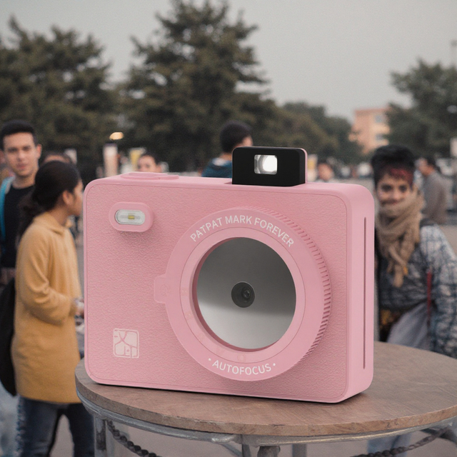New Trends 3inch Wireless Mini Portable Photo Printer Color Printing Photo Booth Machine Printer Camera Z5 Stock 15sec Thermal