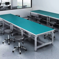 Banc de travail en aluminium personnalisé bancs de réparation mobile électronique d'horlogerie pour atelier