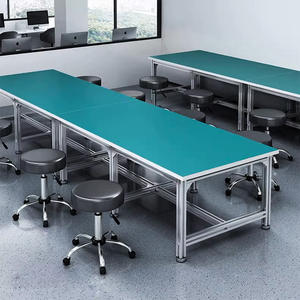 Banco DE TRABAJO DE ALUMINIO personalizado, bancos de trabajo de reparación móviles electrónicos de relojería para <span class=keywords><strong>taller</strong></span> - Product Image 3