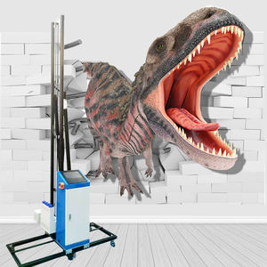 เครื่องพิมพ์ภาพศิลปะบนผ้าใบแบบกำหนดเอง ความละเอียดสูง ควบคุมด้วยหน้าจอสัมผัส 3 มิติ ภาพพิมพ์ตกแต่งผนังแนวตั้ง - Product Image 6