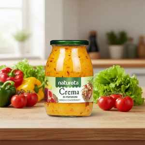 Natureta 1 kg X 6 Unidades Salsa de Pimienta para Ensalada Sabor Italiano Crema de Pimienta en Botellas Sin Conservantes - Product Image 3