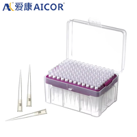 Embouts de filtre à pipette stériles universels jetables 350ul 300ul 1000ul en rack