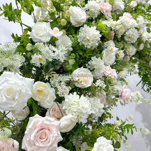 <span class=keywords><strong>Promise</strong></span> en kaliteli yeşillik ve beyaz gül çiçek kemer düğün olay parti dekorasyon için düğün çiçek kemer - Product Image 3