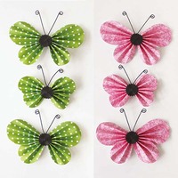 28834 mignon coloré papier papillon autocollant pour Scrapbooking indésirable Journal bricolage artisanat fabrication de cartes Art fournitures