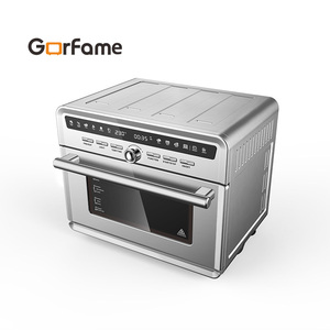 Hot bán 25L đối lưu Lò nướng điện cho nhà bếp điều khiển kỹ thuật số bánh pizza bánh mì nướng không khí đôi Nồi chiên cho sử dụng ngoài trời - Product Image 5