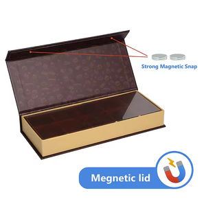 <span class=keywords><strong>Bonbon</strong></span> au chocolat et praliné de luxe personnalisés boîte-cadeau en papier pour bonbons portable pour collations et chaussettes - Product Image 5