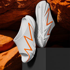 Chaussons pour hommes à largeur extra-large, espace généreux pour les orteils, semelle antidérapante, confort à domicile, tailles EU 36-47, compatibles avec les orthèses - Product Image 2