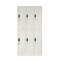 Armoire de rangement métallique robuste et verrouillable en acier antirouille à une porte pour personnel d'école et d'hôtel - Vente en gros