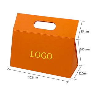 Custom Branded Packaging <b>Magnetic</b> Folding <b>Box</b> Elegant Cardboard Gift <b>Box</b> with Handle - Product Image 6