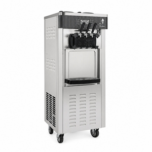 Kommerzielle Softeis-Maschine mit Drei Geschmacksrichtungen aus Edelstahl, Automatisch und Energiesparend, Großhandel und Großmengenlieferung - Product Image 1
