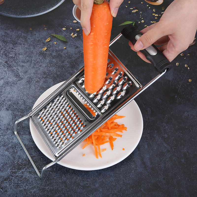 Cozinha cenoura batata cortador slicer frutas e vegetais ralador aço inoxidável