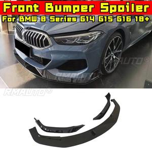 Diffuseur de pare-chocs avant noir brillant pour BMW Série 8 G14 G15 G16 2018+ - Accessoire de modification automobile - Product Image 2
