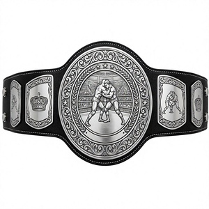 Wrestling Hot Best Selling Heavyweight Championship Belt Custom Personalized Own Title Heavyweight Championship Belt Adult Size - Product Image 1