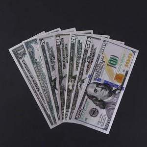 Billete <span class=keywords><strong>de</strong></span> Dólar Estadounidense Personalizado <span class=keywords><strong>de</strong></span> <span class=keywords><strong>100</strong></span> Dólares, Impresión Colorida con Lámina Dorada, Billete <span class=keywords><strong>de</strong></span> Plástico para Bodas y Cumpleaños, Duradero, Nuevo - Product Image 3