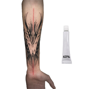 Crème Anesthésiante pour Tatouage Global Hot Tattoo Explosion 60% - Fournitures de Tatouage, Accessoires de Maquillage, Utilisation par Débutants, Mannequins Réalistes - Product Image 4