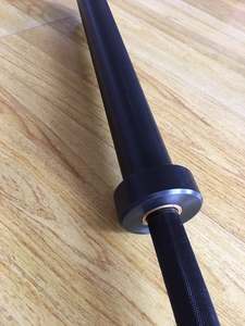 Barbel Angkat Berat Kompetisi IWF Standar 20kg Berlapis Fosfat Hitam - Product Image 6