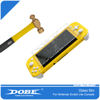 DOBE Kit de 2 films de protection d'écran en verre trempé compatibles avec Switch Lite pour accessoires de jeu N-S Lite