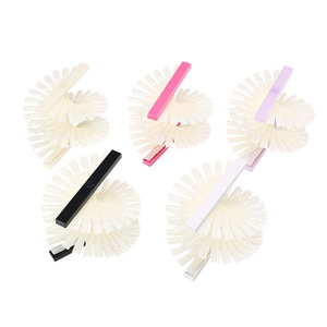 Manicure Color Card 48-color Spiral Color Card Fan-shaped Rotating Display Board Nail Art Display