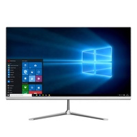 PC todo en uno de 23,6 pulgadas, FHD con procesador 8/9 th Gen i3 i5 i7, SSD 480G , DDR4 ,Ultra delgado, bisel estrecho
