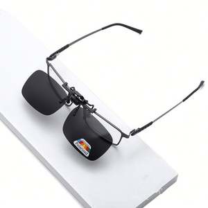 Lunettes de soleil polarisées anti-UVA UVB pour conducteur, vision nocturne, à clipser, vente en gros - Product Image 4