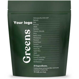 Private Label Super Greens Blend Detox Digest Smoothie Mix Reiniging Spijsverteringsenzymen Probiotica Super Groene Poeder - Product Image 1