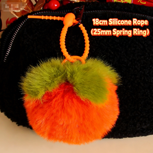 新款硅胶绳扣热销挂绳钥匙扣彩色自锁硅胶绳用于悬挂礼物毛绒公仔 - Product Image 6