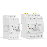 Interruptor de Transferencia de Energía Dual, Dispositivo de Cambio de Fase 2P 63A, Panel ATS, Interruptor de Transferencia Automática de Doble Potencia Eléctrico