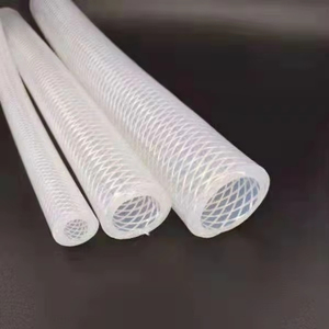 Economical Food Grade <strong>Silicone</strong> Braided <strong>Hose</strong> Used Bakery and Confectionery Equipment Lightweight Cost-Effective - Product Image 1