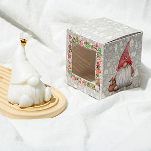 Kit de fabrication de bougies en cire de soja AIKUN pour Noël, avec figurine de nain à barbe, pour les entreprises - Product Image 2