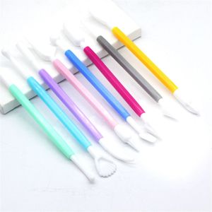 Pistolet extrudeur d'argile en acier inoxydable avec 20 disques, outils pour pâte à <span class=keywords><strong>sucre</strong></span> et sculpture - Product Image 1