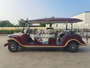 Carrito de Golf Eléctrico de Estilo Vintage para Turismo con Motor de 5KW y Batería de Litio para Hoteles, Resorts y Playas - Product Image 4