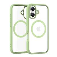Étui de téléphone personnalisable Soonleader hybride transparent, antichoc, fin, magnétique, en TPU+PC pour 17