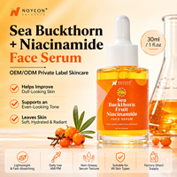 Sérum Visage Éclaircissant et Revitalisant à l'Argousier et au Niacinamide, Haute Qualité, Doux pour la Peau, Marque Privée, Faible MOQ