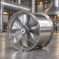 Ventilateur axial anti-explosion en acier inoxydable 316L pour ateliers de soudage et usage en construction – Élimination efficace des fumées – Électrique