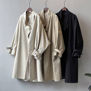 Giacca a vento lunga di alta qualità all'ingrosso giacca da <span class=keywords><strong>donna</strong></span> <span class=keywords><strong>Trench</strong></span> lunghi in poliestere personalizzati - Product Image 1